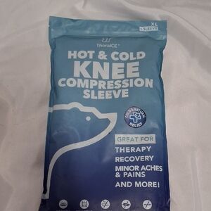 NWT TheraICE Hot & Cold Knee Compression Sleeve  XL